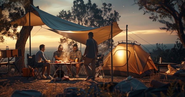 A Night at the Campsite : 