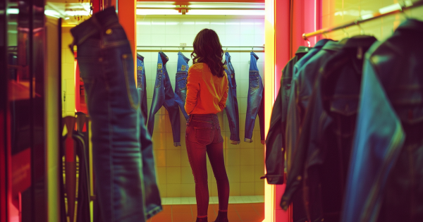 The Secret in the Fitting Room : 