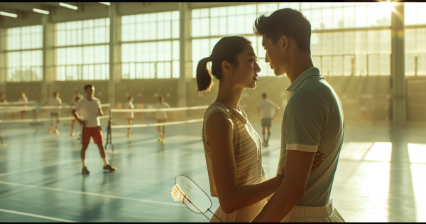 A Secret Encounter in the Gym : 